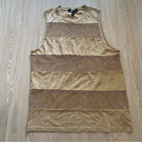 Mesh tank & mesh elastic waist pull on shirt set nwot - Picture 3 of 4